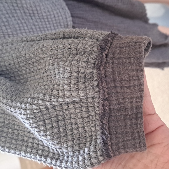 👻POL Elegant Black and Gray Women's Long Cardigan - Picture 6 of 9